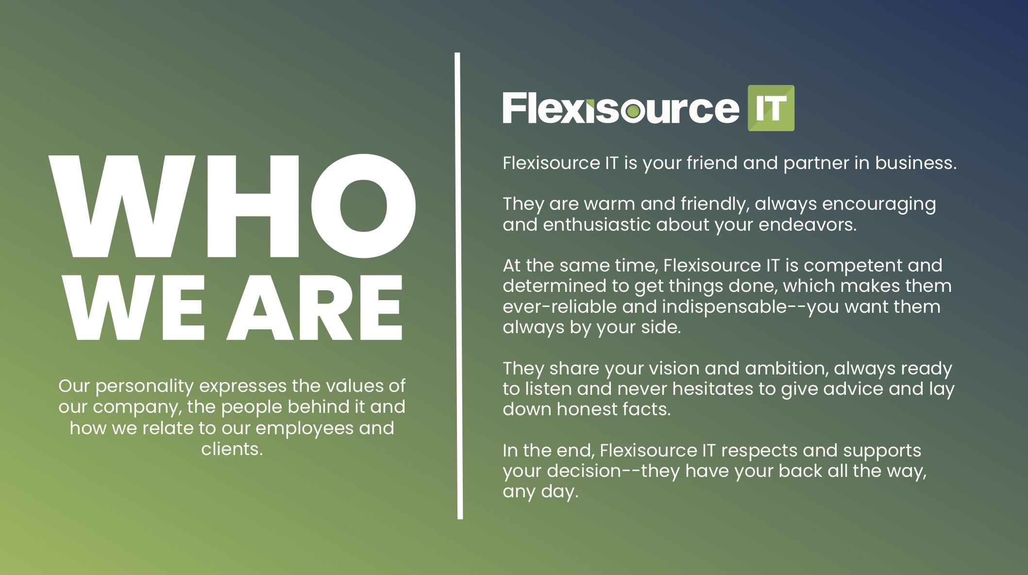Elevating Brand Impact: How FlexiSource IT Found its Brand Identity